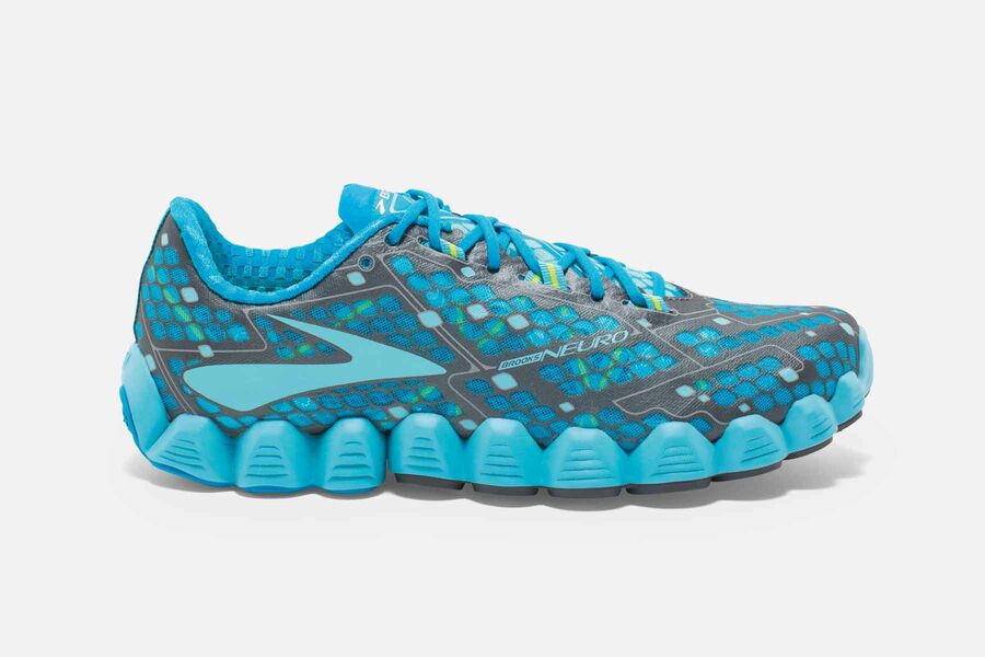 Brooks Neuro Womens Australia - Road Running Shoes - Blue (642-KFRPS)